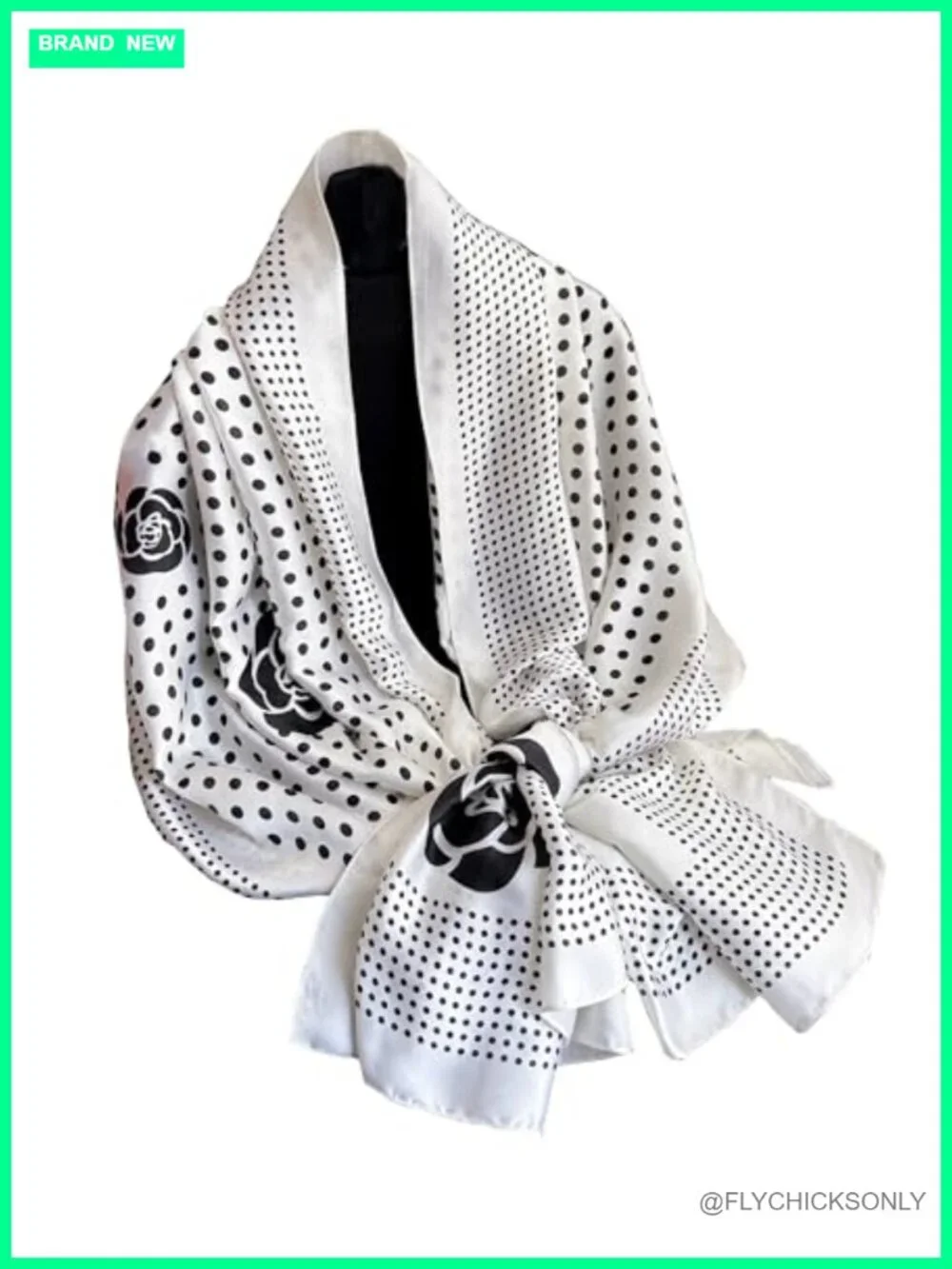 Silk Feel Long Scarf Shawl Wrap Women Fashion Accessory